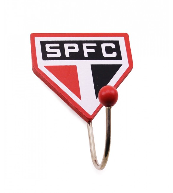 Gancho De Metal Com Brasão - Spfc